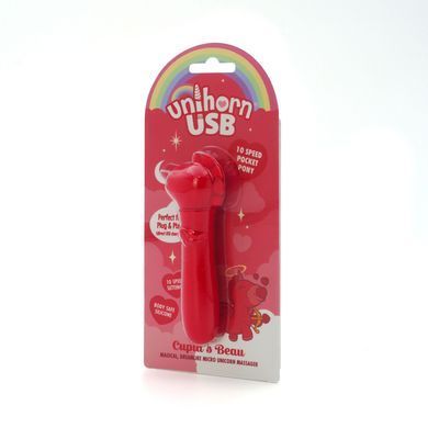 Вибратор-единорожка Unihorn USB Bullet - Cupid's Beau, вибропуля, USB зарядка SX2861 фото Купить   Unihorn (Великобританія) 1 108 грн