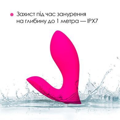 Смарт-вибратор в трусики Lovense Flexer, манящее движение + вибрация, стимуляция клитора и точки G Lovense  &mdash; фото