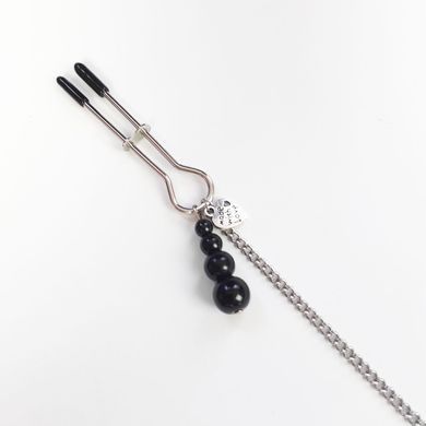Затискач для сосків та клітора Art of Sex - Nipple and clit clamps Black Pearl SO5869 фото Купити Затискач для сосків та клітора Art of Sex - Nipple and clit clamps Black Pearl  Art of Sex  563 грн
