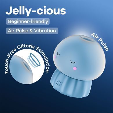 Вакуумний кліторальний стимулятор Satisfyer Jelly-cious Green SX3544 фото Купити Вакуумний кліторальний стимулятор Satisfyer Jelly-cious Green  Satisfyer (Німеччина) 1 389 грн