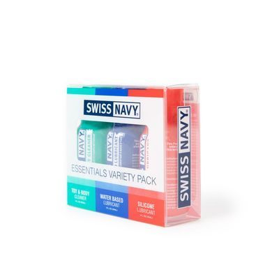 Набор Swiss Navy Essentials Variety Pack 3 х 30 мл SX1362 фото Купить   Swiss Navy (США) 1 015 грн