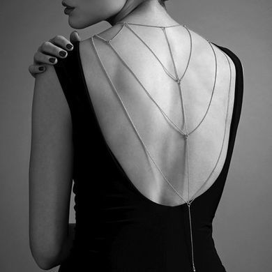 Цепочка для спины Bijoux Indiscrets Magnifique Back and Cleavage Chain - Gold, украшение для тела SO2657 фото Купить   Bijoux Indiscrets  895 грн