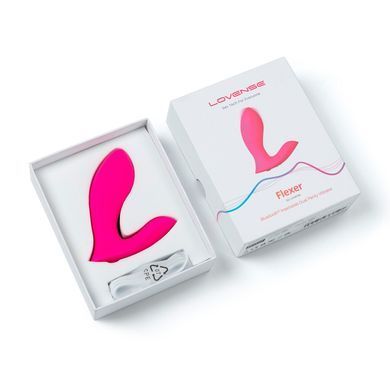 Смарт-вибратор в трусики Lovense Flexer, манящее движение + вибрация, стимуляция клитора и точки G Lovense  &mdash; фото