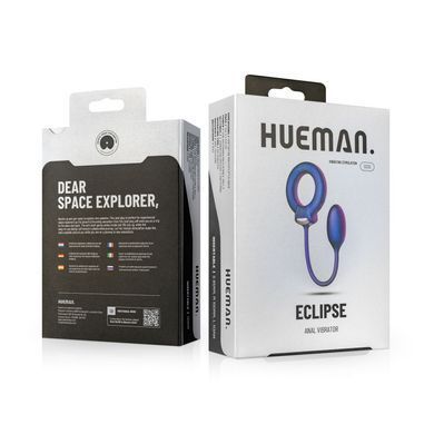 Ерекційне віброкільце з віброяйцем Hueman - Eclipse Anal Vibrator SX3893 фото Купити Ерекційне віброкільце з віброяйцем Hueman - Eclipse Anal Vibrator  Hueman (Нідерланди) 3 679 грн