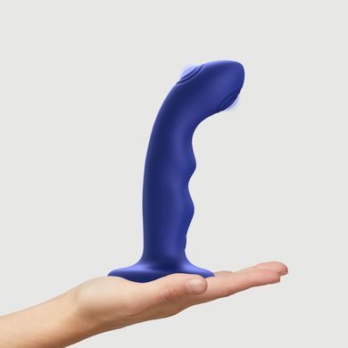 Насадка для страпона з подвійною точковою пульсацією Strap-On-Me TAPPING DILDO WAVE &ndash; NIGHT BLUE, М SO9621 фото Купити Насадка для страпона з подвійною точковою пульсацією Strap-On-Me TAPPING DILDO WAVE &ndash; NIGHT BLUE, М  Strap-On-Me (Франція) 3 787 грн
