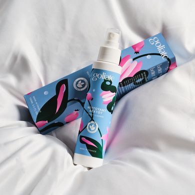 Антибактеріальний спрей для іграшок Goliate Nettoyant Sextoy 100 мл, безпечний для тіла SX3018 фото Купити Антибактеріальний спрей для іграшок Goliate Nettoyant Sextoy 100 мл, безпечний для тіла  Goliate (Франція) 803 грн