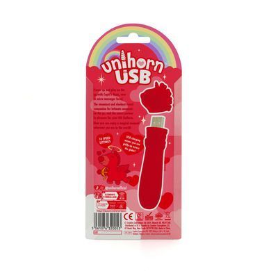 Вибратор-единорожка Unihorn USB Bullet - Cupid's Beau, вибропуля, USB зарядка SX2861 фото Купить   Unihorn (Великобританія) 1 108 грн