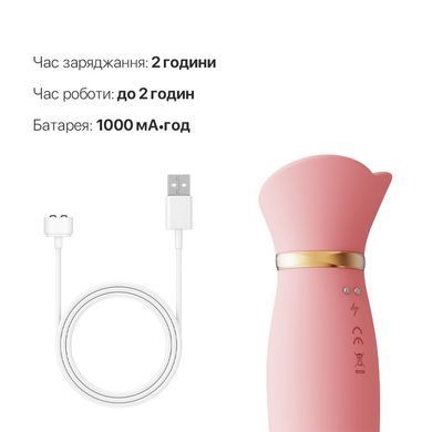 Пульсатор-вібратор із вакуумною стимуляцією клітора Zalo - ROSE Thruster Strawberry Pink SO6682 фото Купити Пульсатор-вібратор із вакуумною стимуляцією клітора Zalo - ROSE Thruster Strawberry Pink  Zalo  3 654 грн