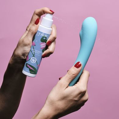 Антибактеріальний спрей для іграшок Goliate Nettoyant Sextoy 100 мл, безпечний для тіла SX3018 фото Купити Антибактеріальний спрей для іграшок Goliate Nettoyant Sextoy 100 мл, безпечний для тіла  Goliate (Франція) 803 грн