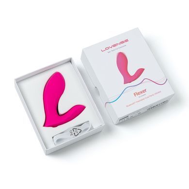 Смарт-вібратор у трусики Lovense Flexer, манливий рух + вібрація, стимуляція клітора та точки G SO7485 фото Купити Смарт-вібратор у трусики Lovense Flexer, манливий рух + вібрація, стимуляція клітора та точки G  Lovense  4 249 грн