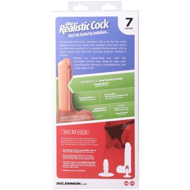 Фалоімітатор Doc Johnson The Realistic Cock ULTRASKYN - 7 Inch with Balls Caramel SX4456 фото Купити Фалоімітатор Doc Johnson The Realistic Cock ULTRASKYN - 7 Inch with Balls Caramel  Doc Johnson  3 029 грн