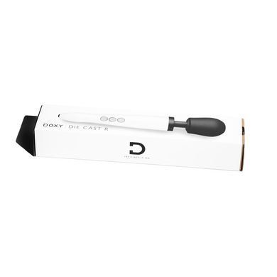 Вибромассажер DOXY Die Cast R Stardust White SX2461 фото Купить   Doxy (Великобританія) 9 609 грн