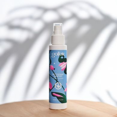Антибактеріальний спрей для іграшок Goliate Nettoyant Sextoy 100 мл, безпечний для тіла SX3018 фото Купити Антибактеріальний спрей для іграшок Goliate Nettoyant Sextoy 100 мл, безпечний для тіла  Goliate (Франція) 803 грн