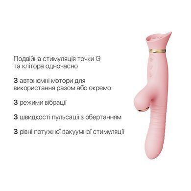 Пульсатор-вібратор із вакуумною стимуляцією клітора Zalo - ROSE Thruster Strawberry Pink SO6682 фото Купити Пульсатор-вібратор із вакуумною стимуляцією клітора Zalo - ROSE Thruster Strawberry Pink  Zalo  3 654 грн