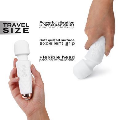 Мінівібромасажер Dorcel Wand Mini Wanderful White SO7814 фото Купити Мінівібромасажер Dorcel Wand Mini Wanderful White  Dorcel (Франція) 1 903 грн