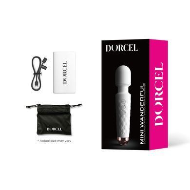 Мінівібромасажер Dorcel Wand Mini Wanderful White SO7814 фото Купити Мінівібромасажер Dorcel Wand Mini Wanderful White  Dorcel (Франція) 1 903 грн