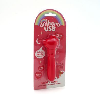 Вибратор-единорожка Unihorn USB Bullet - Cupid's Beau, вибропуля, USB зарядка SX2861 фото Купить   Unihorn (Великобританія) 1 108 грн