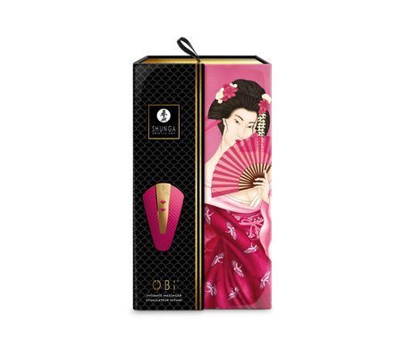 Клиторальный вибратор Shunga Obi Raspberry SO6897 фото Купить   Shunga (Канада) 2 540 грн