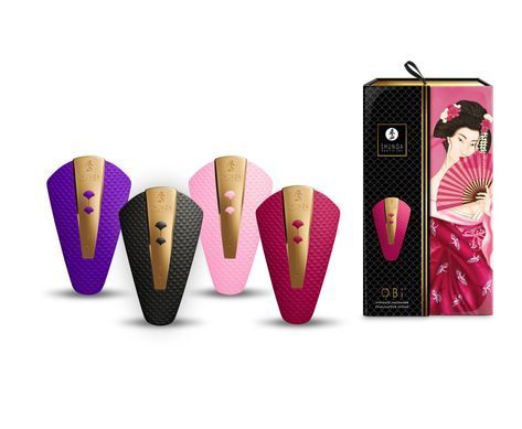 Клиторальный вибратор Shunga Obi Raspberry SO6897 фото Купить   Shunga (Канада) 2 540 грн
