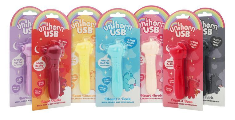 Вибратор-единорожка Unihorn USB Bullet - Cupid's Beau, вибропуля, USB зарядка SX2861 фото Купить   Unihorn (Великобританія) 1 108 грн