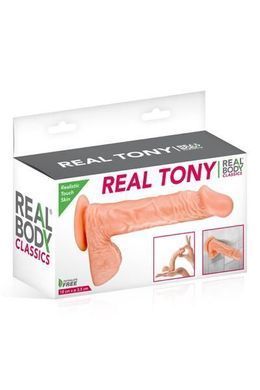 Фалоімітатор Real Body - Real Tony (м'яте паковання!!!) SO1893-R фото Купити Фалоімітатор Real Body - Real Tony (м'яте паковання!!!)  Real Body  789 грн