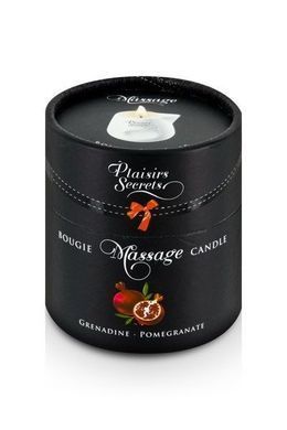 Масажна свічка Plaisirs Secrets Pomegranate (80 мл) подарункова упаковка, керамічний посуд SO1850 фото Купити Масажна свічка Plaisirs Secrets Pomegranate (80 мл) подарункова упаковка, керамічний посуд  Plaisirs Secrets (Франція) 803 грн