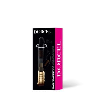 Вібратор-кролик Dorcel Baby Rabbit Gold 2.0 з перлинним масажем і головкою, що обертається SO4068 фото Купити Вібратор-кролик Dorcel Baby Rabbit Gold 2.0 з перлинним масажем і головкою, що обертається  Dorcel (Франція) 3 787 грн