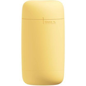 Мастурбатор TENGA PUFFY Custard Yellow, ультрамягкий материал, многоразовый, сквозной SX1328 фото Купить   Tenga (Японія) 4 342 грн
