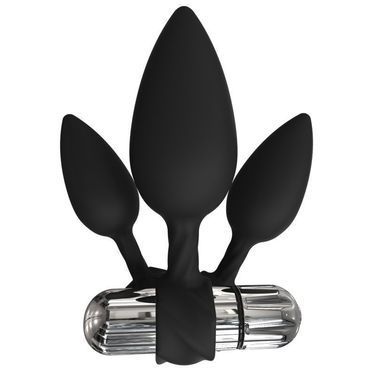 Набір анальних вібропробок Bathmate Anal Training Plugs VIBE, діаметр 2,5 см - 3,1см - 3,8см SO3360 фото Купити Набір анальних вібропробок Bathmate Anal Training Plugs VIBE, діаметр 2,5 см - 3,1см - 3,8см  Bathmate  2 993 грн