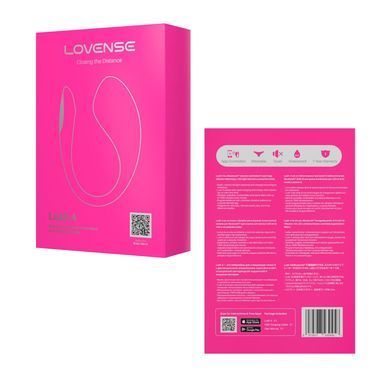 Смарт-виброяйцо Lovense Lush 4, очень мощное, быстрая зарядка, LED-подсветка Lovense  &mdash; фото