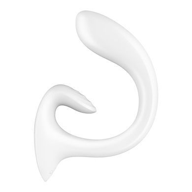 Вагинально-клиторальный вибратор Satisfyer G for Goddess 1 White, 2 мотора SX0576 фото Купить Вагинально-клиторальный вибратор Satisfyer G for Goddess 1 Dark Grey, 2 мотора  Satisfyer  1 886 грн