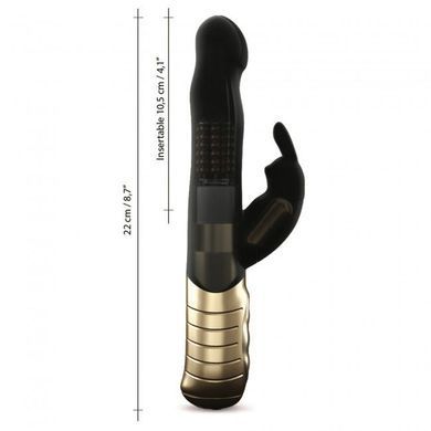 Вібратор-кролик Dorcel Baby Rabbit Gold 2.0 з перлинним масажем і головкою, що обертається SO4068 фото Купити Вібратор-кролик Dorcel Baby Rabbit Gold 2.0 з перлинним масажем і головкою, що обертається  Dorcel (Франція) 3 787 грн