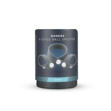 Эрекционное кольцо с разделителем мошонки Boners 8-Style Ball Splitter SO8859 фото Купить   Boners  683 грн