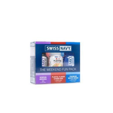 Набір Swiss Navy Weekend Fun Pack 3 х 30 мл SX1363 фото Купити Набір Swiss Navy Weekend Fun Pack 3 х 30 мл  Swiss Navy (США) 1 015 грн