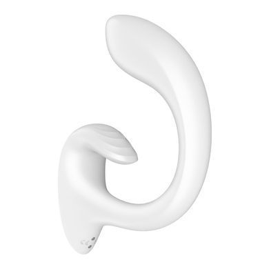 Вагинально-клиторальный вибратор Satisfyer G for Goddess 1 White, 2 мотора SX0576 фото Купить Вагинально-клиторальный вибратор Satisfyer G for Goddess 1 Dark Grey, 2 мотора  Satisfyer  1 886 грн