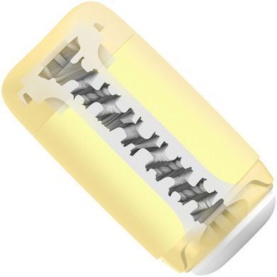 Мастурбатор TENGA PUFFY Custard Yellow, ультрам&rsquo;який матеріал, багаторазовий, наскрізний SX1328 фото Купити Мастурбатор TENGA PUFFY Custard Yellow, ультрам&rsquo;який матеріал, багаторазовий, наскрізний  Tenga (Японія) 4 342 грн