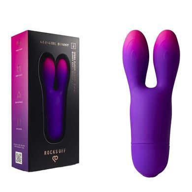Вібратор Rocks Off Glo Girl - Bunny SX2680 фото Купити Вібратор Rocks Off Glo Girl - Bunny  Rocks Off (Великобританія) 997 грн