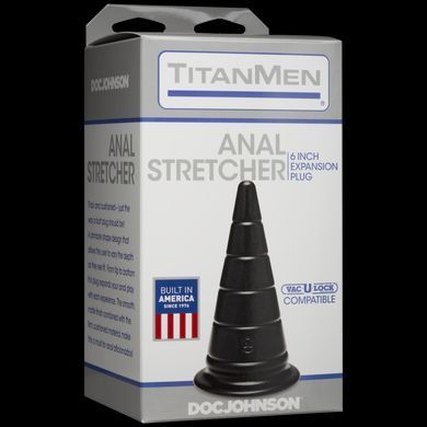 Анальный стимулятор Doc Johnson TitanMen - Anal Stretcher 6 Inch Plug, диаметр 6,6см SO1999 фото Купить   Doc Johnson (США) 1 200 грн