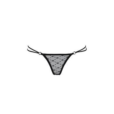 Трусики на зав'язочках з боків Passion Exclusive ZITA THONG L/XL, black PS24401 фото Купити Трусики на зав'язочках з боків Passion Exclusive ZITA THONG L/XL, black  Passion (Польща) 775 грн