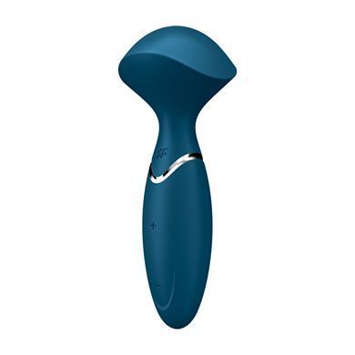 Вібромасажер Satisfyer Mini Wand-er Blue SO7794 фото Купити Вібромасажер Satisfyer Mini Wand-er Grey  Satisfyer  1 470 грн