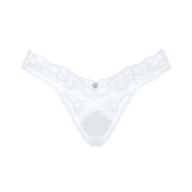 (SALE) Кружевные танга Obsessive Heavenlly thong XS/S SO8185 фото Купить   Obsessive (Польща) 600 грн