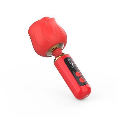 Вібромасажер Loviss Rose Mini Massage Wand Vibrator, головка у вигляді троянди, 9 режимів SX3994 фото Купити Вібромасажер Loviss Rose Mini Massage Wand Vibrator, головка у вигляді троянди, 9 режимів  Loviss (США) 1 329 грн
