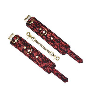 Наручники Liebe Seele Victorian Garden Wrist Cuff, кільця та з&rsquo;єднувальний ланцюжок SO9473 фото Купити Наручники Liebe Seele Victorian Garden Wrist Cuff, кільця та з&rsquo;єднувальний ланцюжок  Liebe Seele (Японія) 2 771 грн