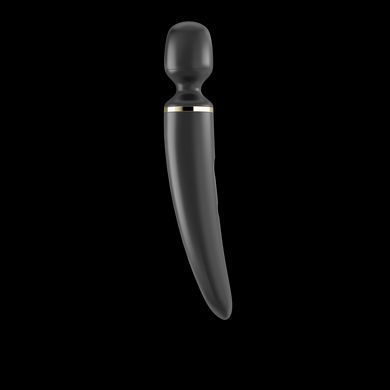 Вибромассажер Satisfyer Wand-er Woman (Black/Gold), водонепроницаемый, мощный, размер XXL SO3456 фото Купить   Satisfyer (Німеччина) 2 540 грн