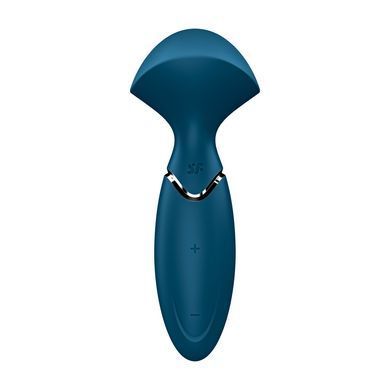 Вібромасажер Satisfyer Mini Wand-er Blue SO7794 фото Купити Вібромасажер Satisfyer Mini Wand-er Grey  Satisfyer  1 470 грн