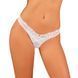 (SALE) Кружевные танга Obsessive Heavenlly thong XS/S SO8185 фото 1