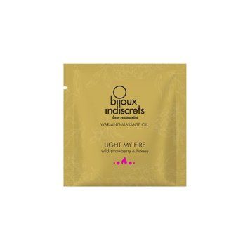 Пробник масажної олії Bijoux Indiscrets Light my Fire &ndash; Wild Strawberry & Honey (2 мл) SO9810 фото Купити Пробник масажної олії Bijoux Indiscrets Light my Fire &ndash; Wild Strawberry & Honey (2 мл)  Bijoux Indiscrets  36 грн
