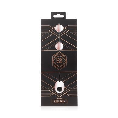Металеві вагінальні кульки Rosy Gold - Nouveau Kegel Balls, маса 376 г, діаметр 2,8 см SO4594 фото Купити Металеві вагінальні кульки Rosy Gold - Nouveau Kegel Balls, маса 376 г, діаметр 2,8 см  Rosy Gold (Нідерланди) 1 662 грн