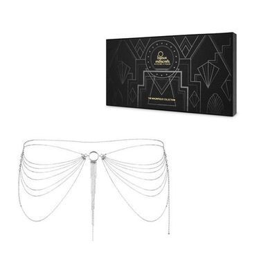 Цепочка трусики или лиф Bijoux Indiscrets Magnifique Waist Chain - silver, украшение на тело SO2659 фото Купить   Bijoux Indiscrets  1 478 грн
