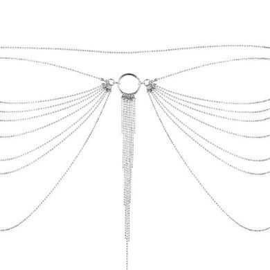 Цепочка трусики или лиф Bijoux Indiscrets Magnifique Waist Chain - silver, украшение на тело SO2659 фото Купить   Bijoux Indiscrets  1 478 грн